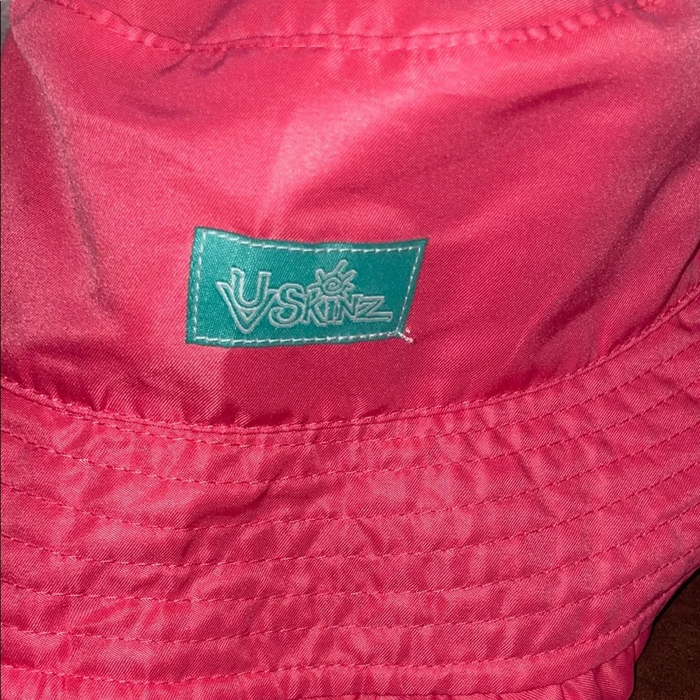 UV Skinz Girl’s 3T Pink Reversible Tropical Toucan Sun Shade Bucket Hat